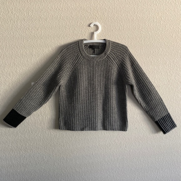 rag & bone Raglan Sleeve Merino Wool Sweater - Picture 2 of 7